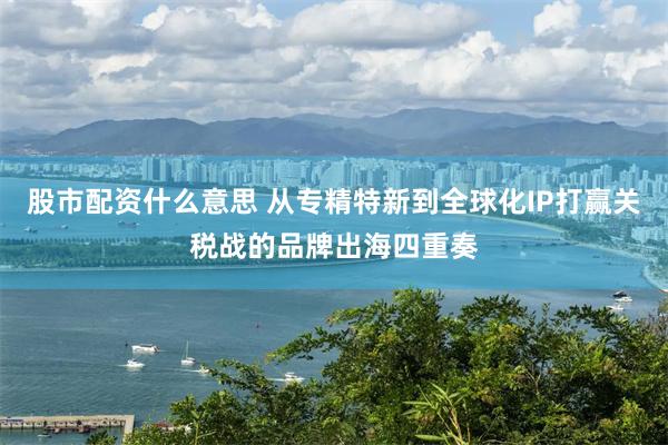 股市配资什么意思 从专精特新到全球化IP打赢关税战的品牌出海四重奏