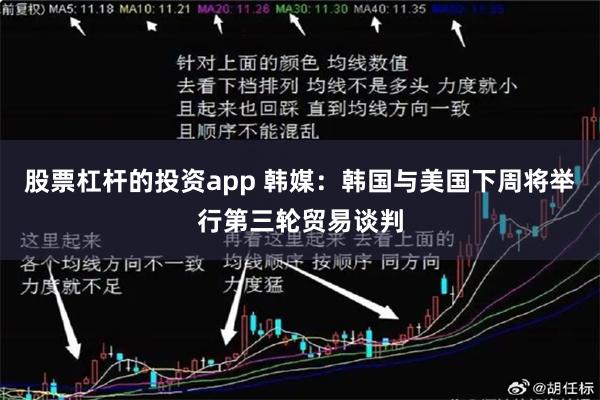 股票杠杆的投资app 韩媒：韩国与美国下周将举行第三轮贸易谈判