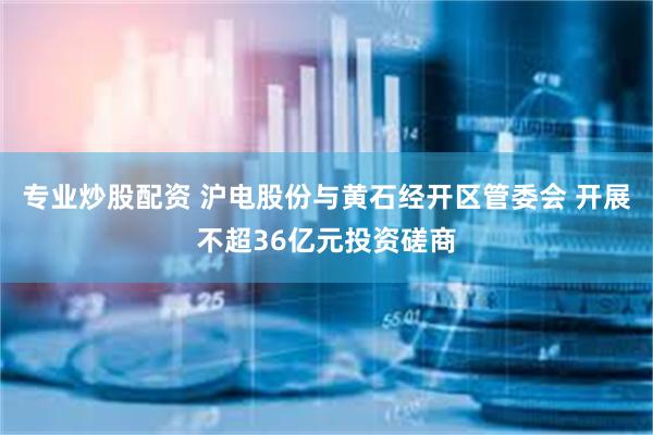 专业炒股配资 沪电股份与黄石经开区管委会 开展不超36亿元投资磋商
