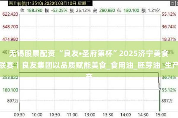 无锡股票配资 “良友•圣府第杯”2025济宁美食联赛丨良友集团以品质赋能美食_食用油_胚芽油_生产