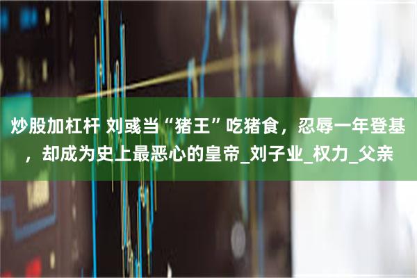 炒股加杠杆 刘彧当“猪王”吃猪食，忍辱一年登基，却成为史上最恶心的皇帝_刘子业_权力_父亲