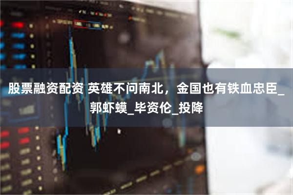 股票融资配资 英雄不问南北，金国也有铁血忠臣_郭虾蟆_毕资伦_投降